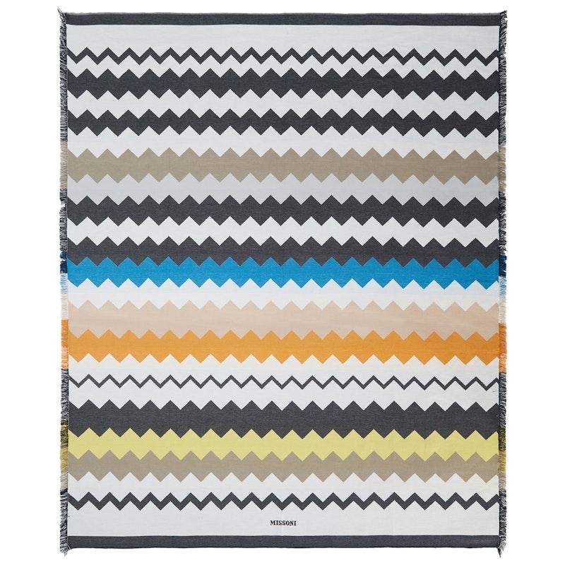 Stort flerfarget Missoni Home Best strandhåndkle med sikksakkmotiv